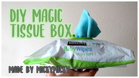 Experience a Touch of Magic with the Innovative Magic Tissue Box